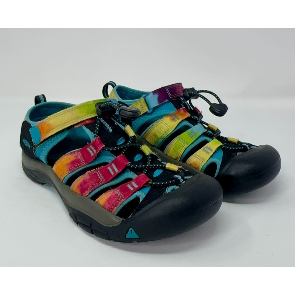Keen Newport H2 Water Hiking Sandals Kids Size 4 Rainbow Sandals Outdoor Slip On